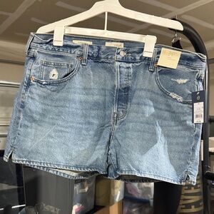 Denim Blue Women's Shorts
